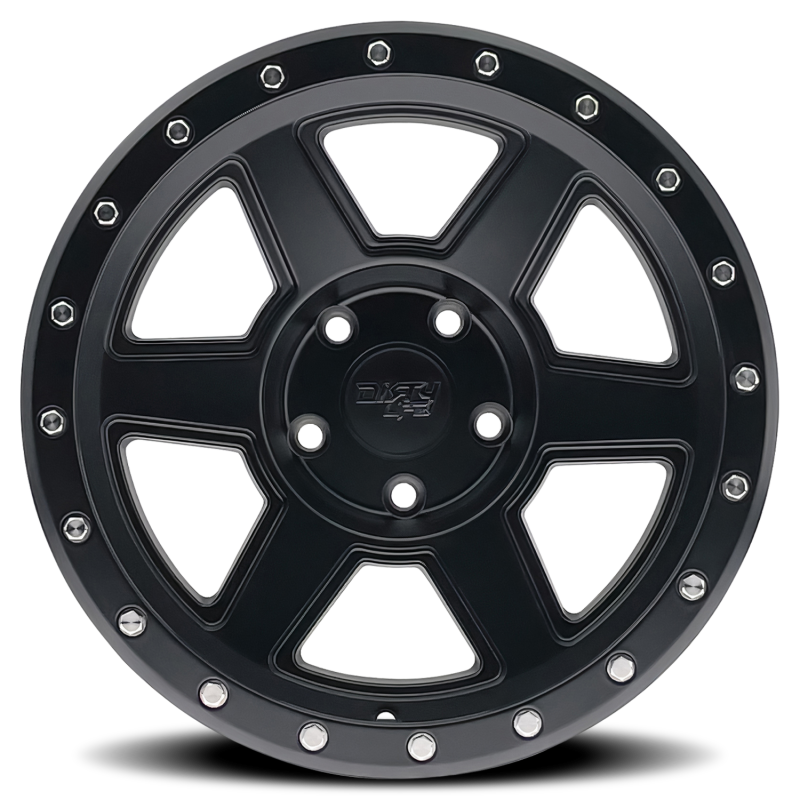 Dirty Life 9315 Compound 17x9 / 5x139.7 BP / -12mm Offset / 108mm Hub Matte Black Wheel