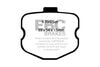 EBC 10-13 Chevrolet Corvette (C6) 6.2 Grand Sport Redstuff Rear Brake Pads