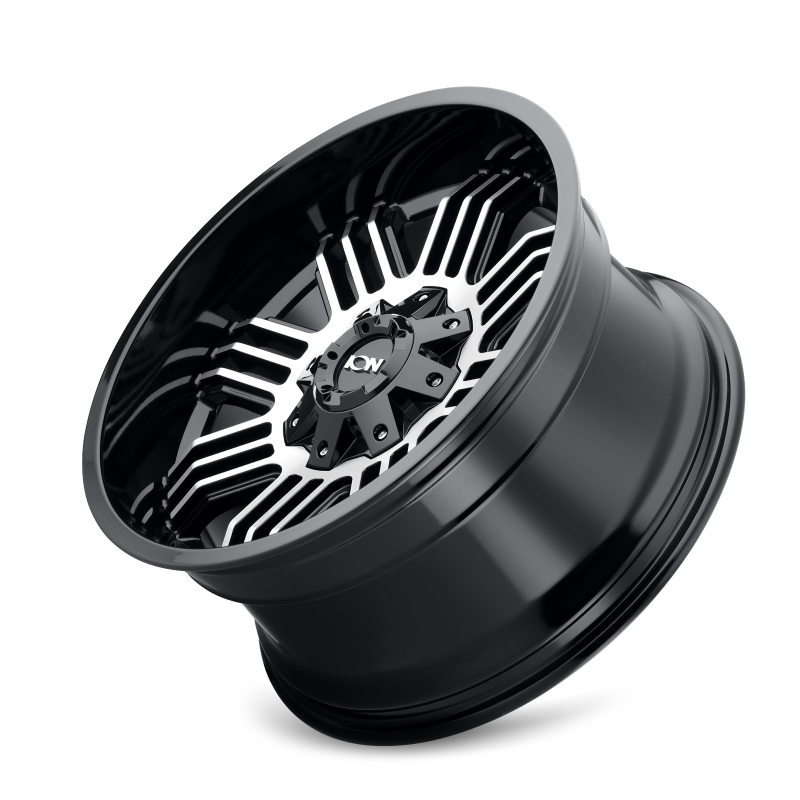 ION Type 144 20x10 / 8x165.1 BP / -19mm Offset / 125.2mm Hub Black/Machined Wheel