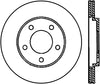 StopTech Power Slot 05-10 Mustang V6/4.0L / GT V8-4.6L Rear Left CRYO Rotor