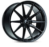 Vossen HF-3 24x10 / 5x130 / ET15 / Deep Face / 84.1 - Gloss Black Wheel