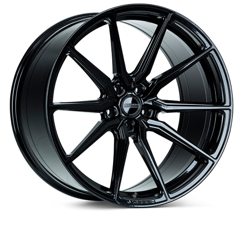 Vossen HF-3 22x10.5 / 5x127 / ET35 / Deep Face / 71.5 - Gloss Black Wheel