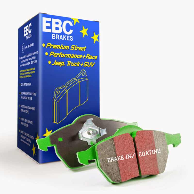 EBC 86-89 Mazda RX7 2.4 (1.3 Rotary)(Vented Rear Rotors) Greenstuff Front Brake Pads