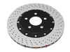 DBA 19+ Chevrolet Camaro ZL1 (w/ M6 Nuts) 5000 Series Cross Drilled & Dimpled Brake Rotor