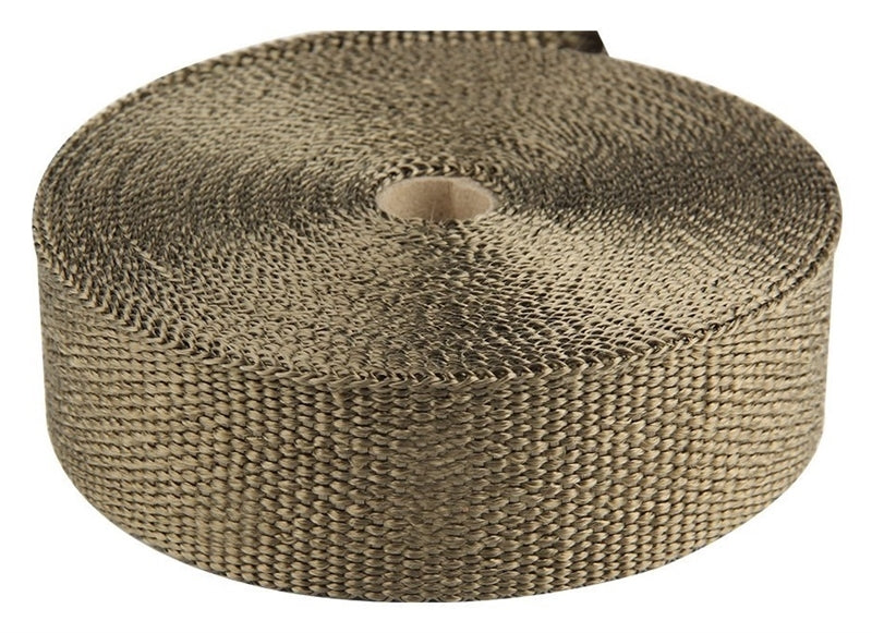 Torque Solution Exhaust Wrap Universal 1inx50ft - Volcanic Rock