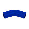 Mishimoto 3in. 45 Degree Silicone Coupler - Blue