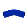 Mishimoto 2.75in. 45 Degree Silicone Coupler - Blue