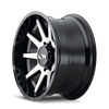 ION Type 143 20x9 / 8x165.1 BP / 0mm Offset / 125.2mm Hub Black/Machined Wheel