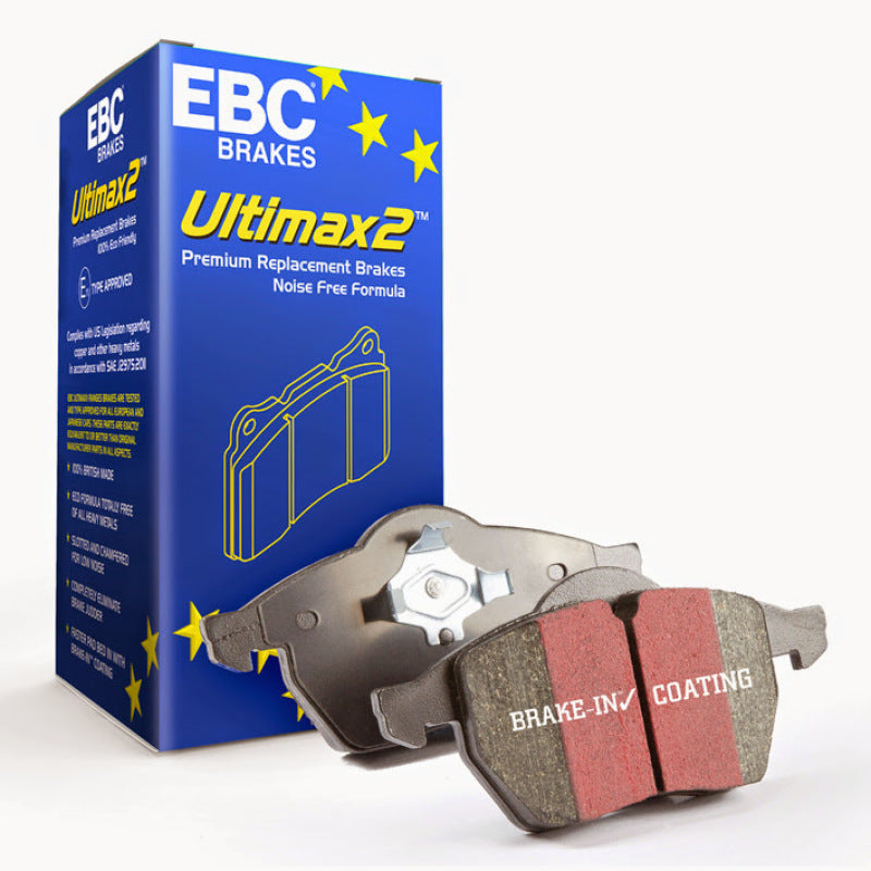 EBC 12 Acura ILX 1.5 Hybrid Ultimax2 Front Brake Pads