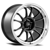 Konig Hypergram 18x11 5x112 ET40 Metallic Carbon w/ Machined Lip