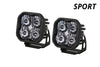 Diode Dynamics SS3 Sport WBL - White SAE Driving Standard (Pair)