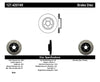 StopTech 1/02-05 Infiniti G35 (alloy disc) / 6/02-05 Nissan 350Z Slotted & Drilled Right Front Rotor