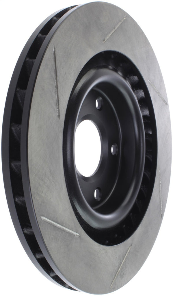 StopTech Power Slot 06-08 Cadillac XLR/XLR-V / 06-10 Chevy Corvette (Z51) Front Left Slotted Rotor