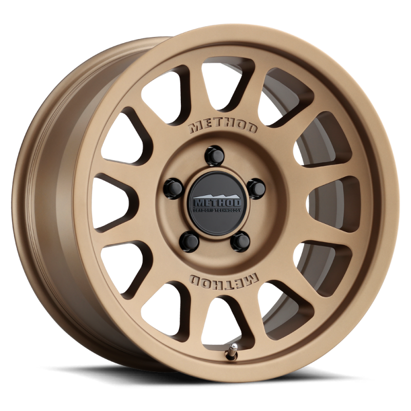 Method MR703 17x8.5 +35mm Offset 5x150 110.5mm CB Method Bronze Wheel