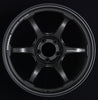 Advan RG-D2 18x9.5 +35 5-114.3 Semi Gloss Black Wheel