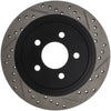 StopTech 05-10 Ford Mustang Slotted & Drilled Left Rear Rotor