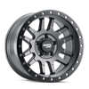 Dirty Life 9309 Canyon Pro 17x9/6x139.7 BP/0mm Offset/106mm Hub Satin Graphite Whl - Beadlock