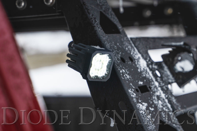 Diode Dynamics Stage Series C1 LED Pod Pro - White Wide Standard BBL Each