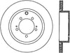 StopTech 08-15 Mitsubishi Lancer Sportstop Cryo Slotted & Drilled Right Rear Rotor