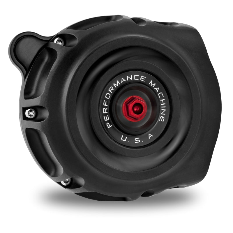 Performance Machine  Vintage Air Cleaner - Black Ops