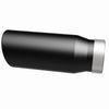 MagnaFlow Tip Stainless Black Coated Single Wall Round Single Outlet 5in Dia 4in Inlet 13in L