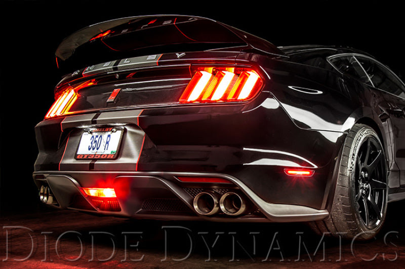 Diode Dynamics 15-21 Ford Mustang LED Sidemarkers Smoked (set)