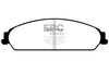 EBC 13-14 Chrysler 200 3.6 Greenstuff Front Brake Pads