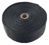 Torque Solution Fiberglass Exhaust Wrap Universal 1inx50ft - Black