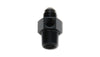 Vibrant -8AN Male to 3/8in NPT Male Union Adapter Fitting w/ 1/8in NPT Port