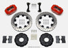 Wilwood Forged Dynalite Front Hat Kit 12.19in Drilled Red 02-06 Acura RSX-5 Lug