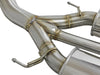 aFe Takeda 3in 304 SS Cat-Back Exhaust w/ Tri-Polished Tips 17-18 Honda Civic Type R L4 2.0L (t)