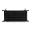 Mishimoto Universal 19 Row Oil Cooler - Black