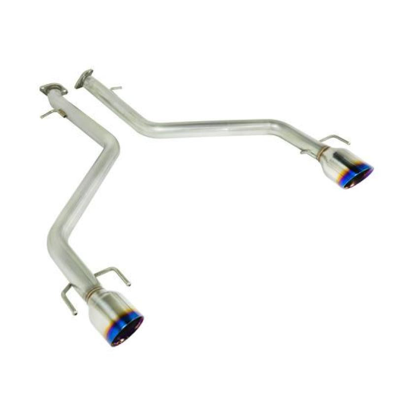 Remark 2021+ Lexus IS350 Axle Back Exhaust w/Burnt Double Wall Tip