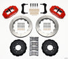 Wilwood Narrow Superlite 6R Front Hat Kit 13.06in Red E36 BMW M3