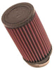 K&N Filter Universal Rubber Round Air Filter 20 Deg Flange Angle 2.25in Flange ID x 3.5in OD x 6in H