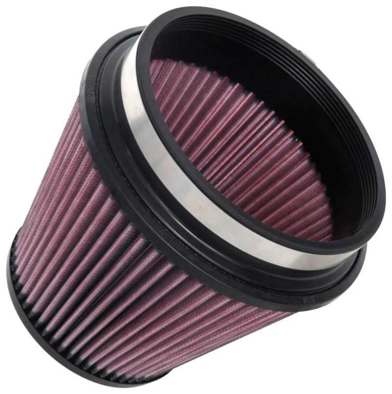 K&N Universal Clamp-On Air Filter 6in FLG / 7-1/2in B / 5in T / 6in H