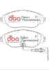 DBA 13-21 Volkswagen Golf R (MK7) SP Performance Front Brake Pads