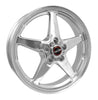 Race Star 92 Drag Star 18x5.00 5x4.50bc 2.00bs Direct Drill Polished Wheel