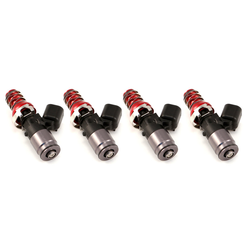 Injector Dynamics ID1050X Injectors WRX-16B Bottom Adaptors 11mm (Red) Adaptors (Set of 4)