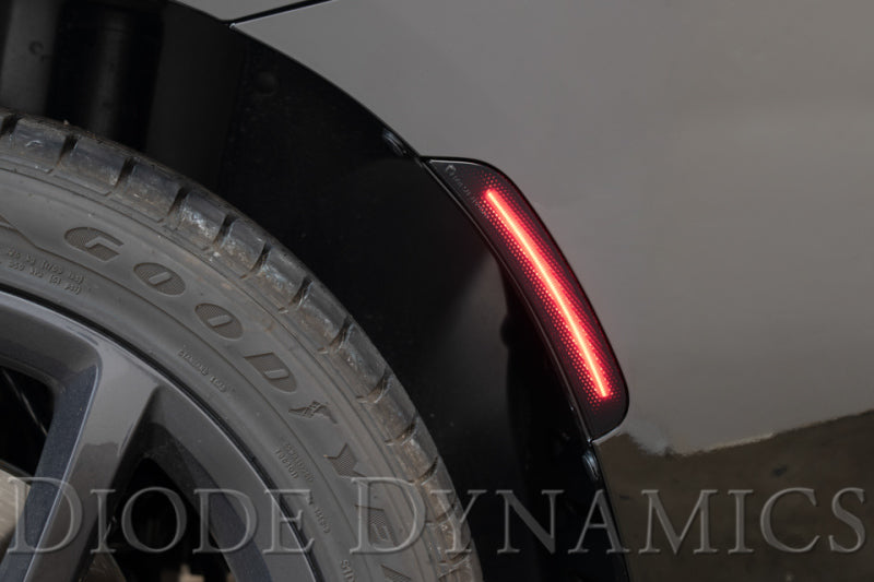 Diode Dynamics 15-21 Dodge Charger LED Sidemarkers for - Smoked (set)