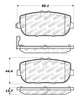 StopTech OE Fit Rear Sport Brake Pads