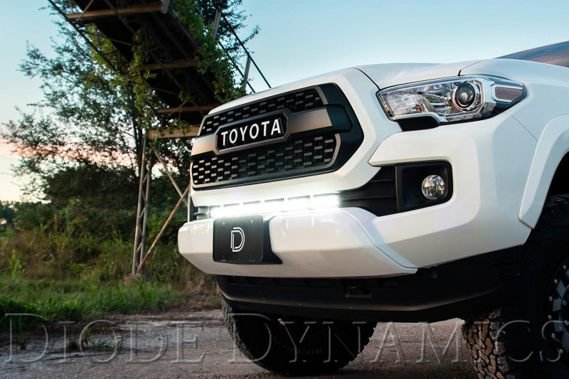 Diode Dynamics 16-21 Toyota Tacoma SS30 Stealth Lightbar Kit - White Flood