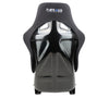 NRG FRP Bucket Seat w/Race Style Bolster/Lumbar - Large