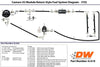 DeatschWerks 16-19 Cadillac CTS-V X2 Series Pump Module -8AN Feed w/ -6AN Return PTFE Plumbing Kit