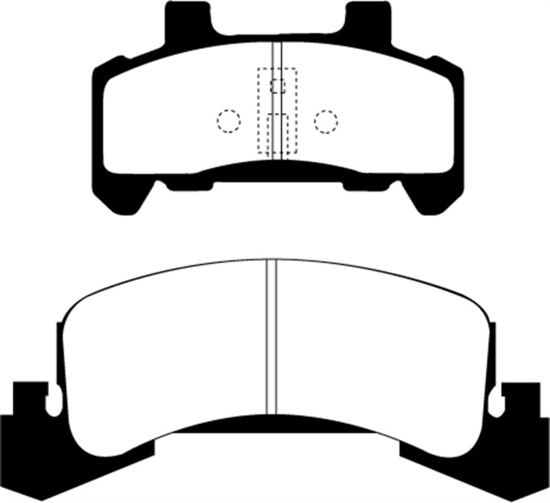 EBC 85-87 Buick Skyhawk 1.8 Turbo Ultimax2 Front Brake Pads