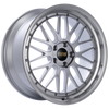 BBS LM 19x8.5 5x130 ET50 Diamond Silver Center Diamond Cut Lip Wheel - 71.6CB