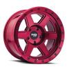 Dirty Life 9315 Compound 17x9 / 6x135 BP / -12mm Offset / 87.1mm Hub Crimson Candy Red Wheel