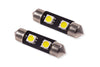 Diode Dynamics 36mm SMF2 LED Bulb - Cool - White (Pair)