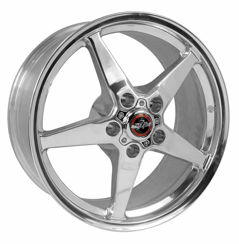 Race Star 92 Drag Star 18x5 5x4bc 3.25bs Direct Drill Dark Star Polished Wheel