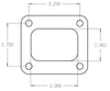 Cometic Turbo FLG T4 Garrett Exh Inlet .010in Exhaust Gasket